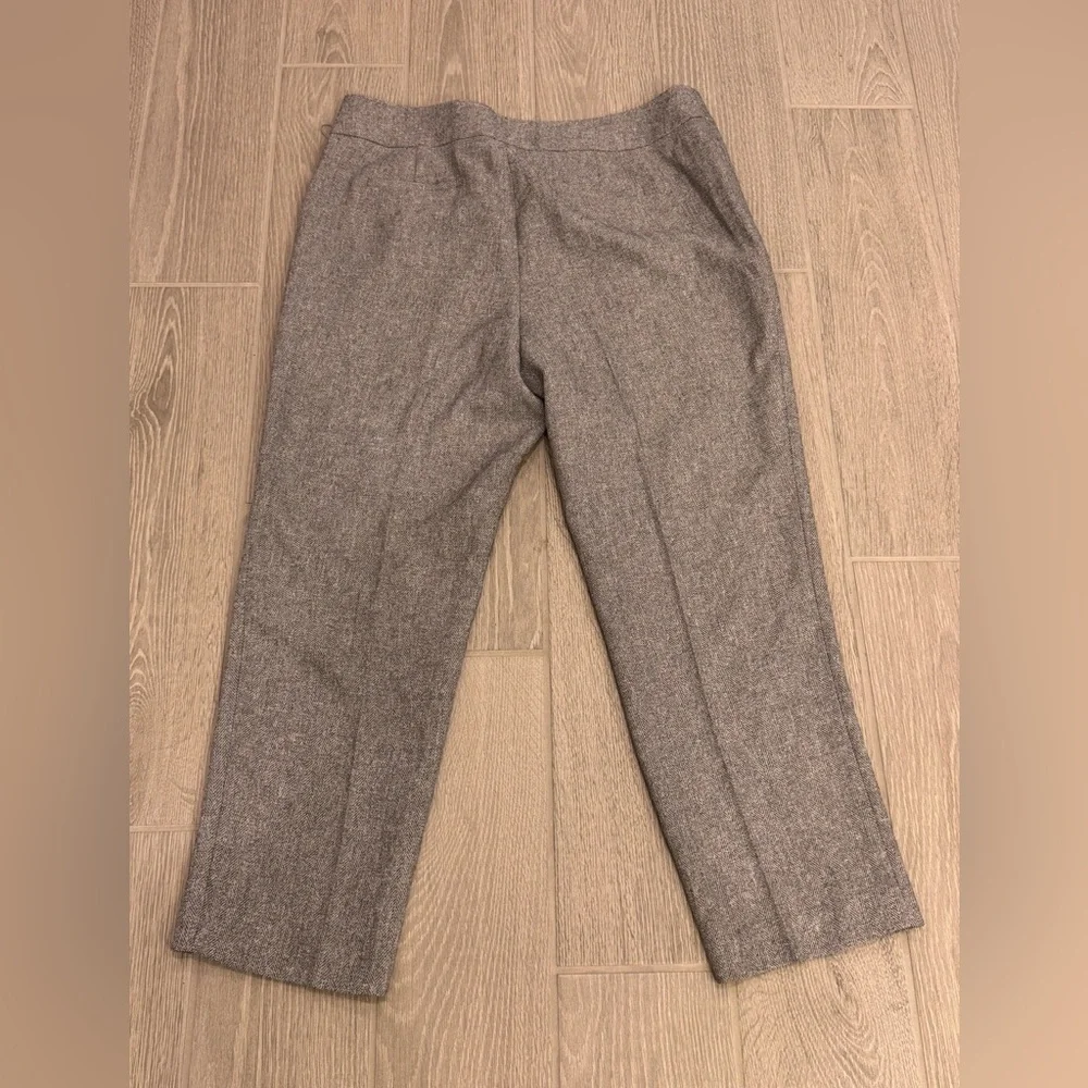 KASPER Herringbone Pants Size 16 Petite NWT